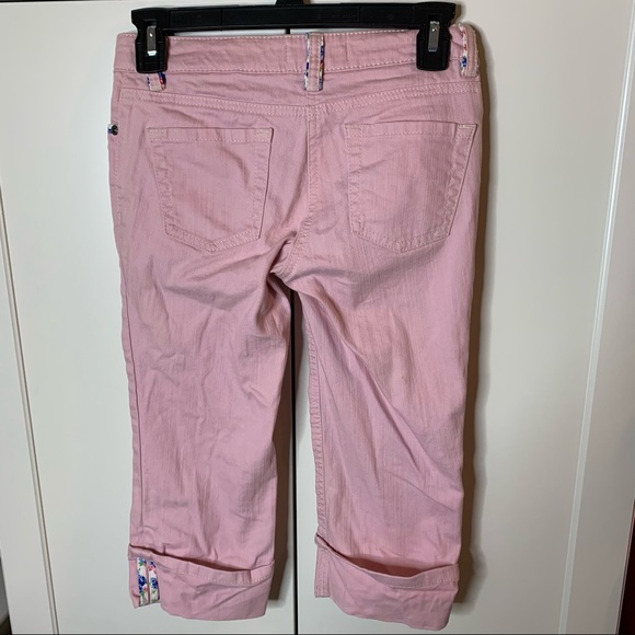 Mini Boden Denim Cuffed Crop Jeans - Picture 9 of 14